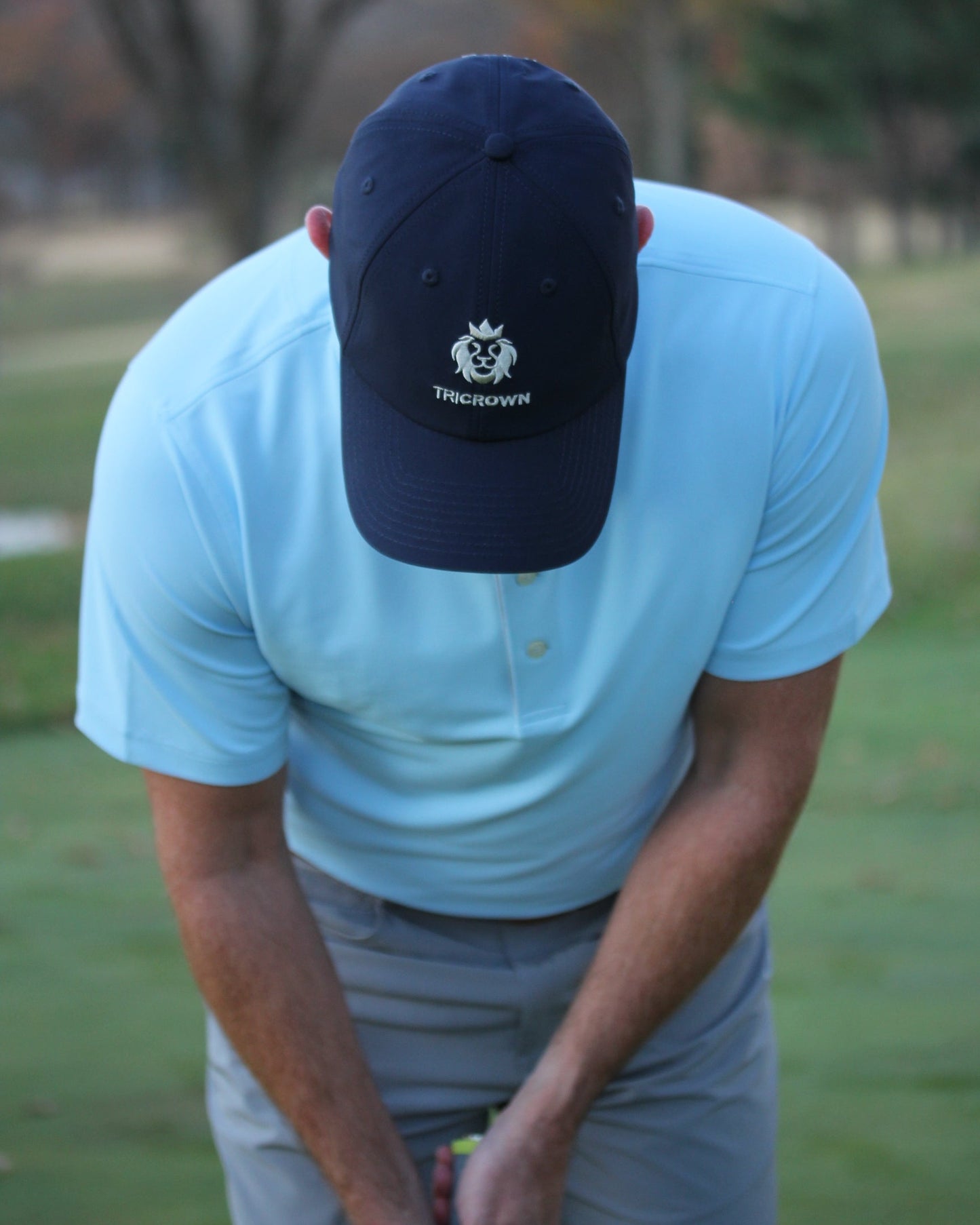 Crown Classic Hat - Navy - TriCrown Golf