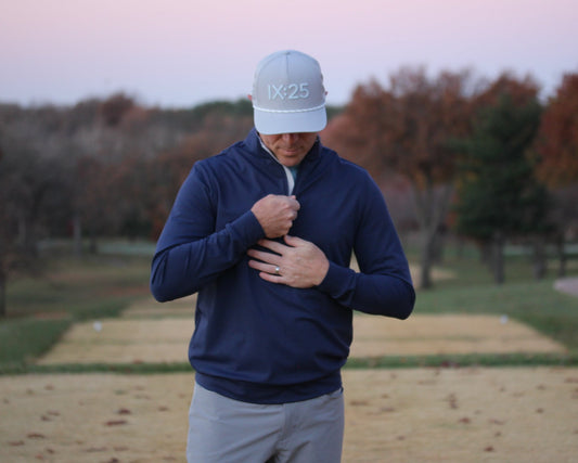 CrownFit Hat - Grey - TriCrown Golf