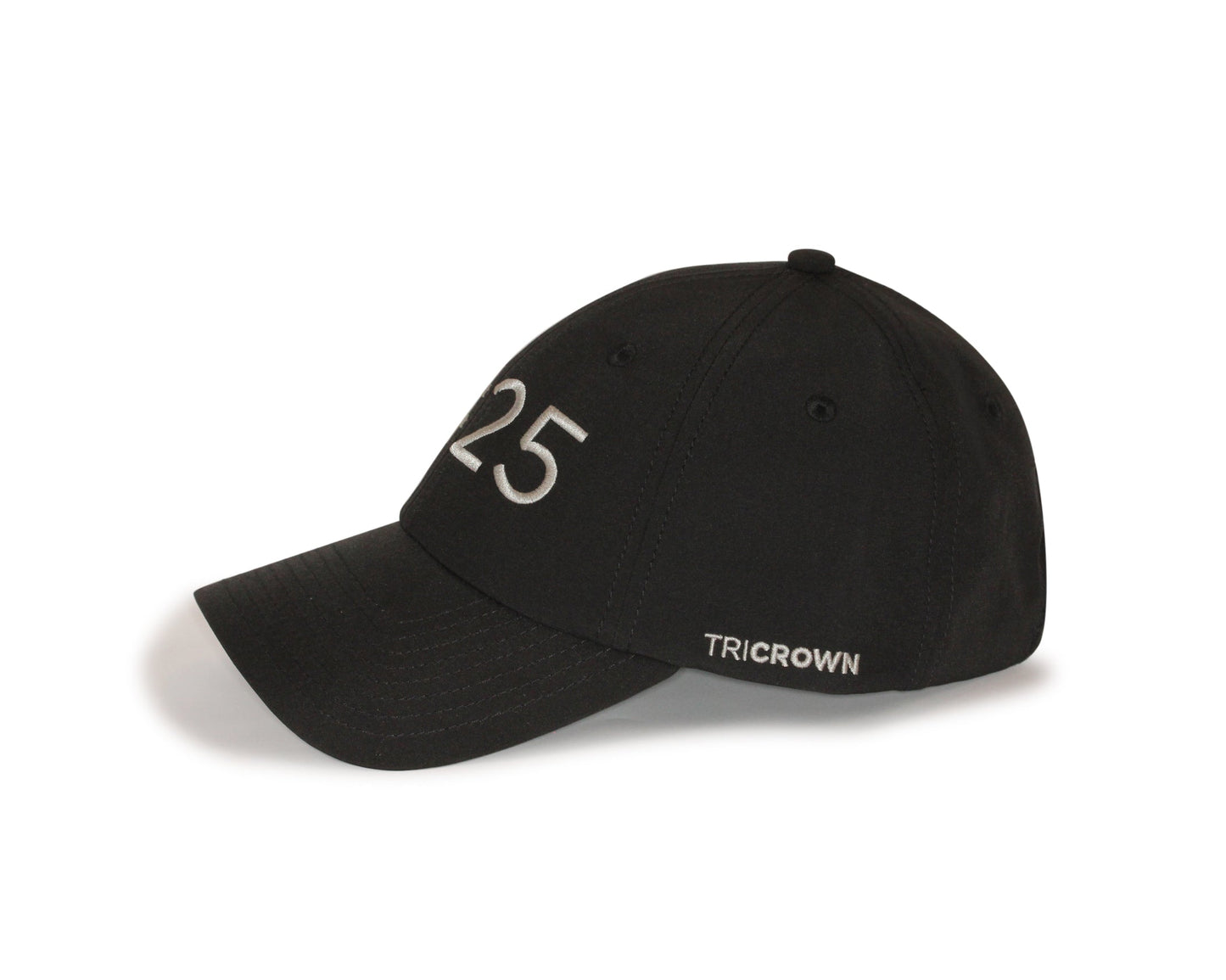 Crown Classic Hat - Black - TriCrown Golf