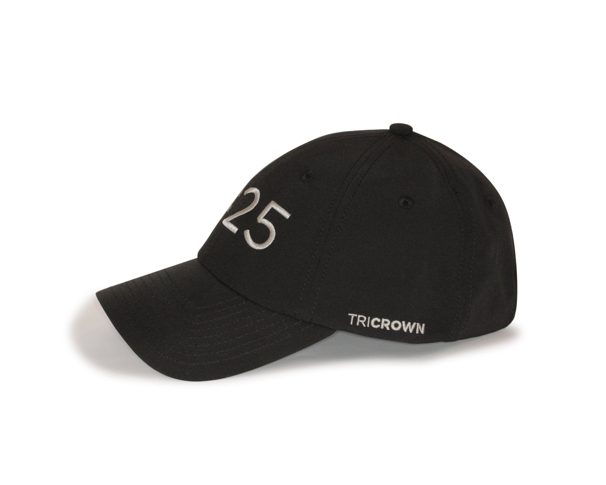 Crown Classic Hat - Black - TriCrown Golf