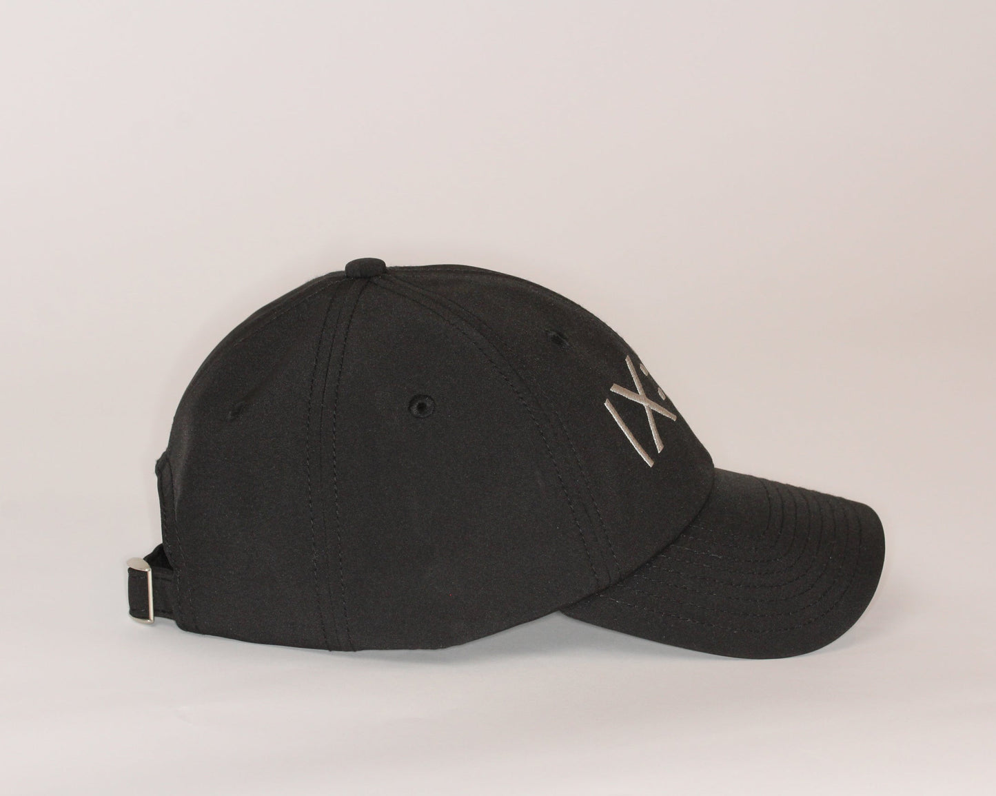 Black Christian Golf Hat with Metal Closure