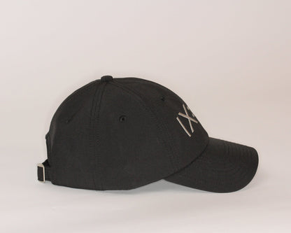 Black Christian Golf Hat with Metal Closure