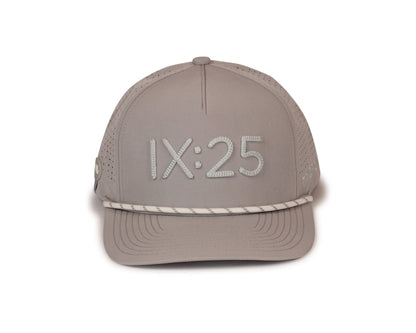 CrownFit Hat - Grey - TriCrown Golf