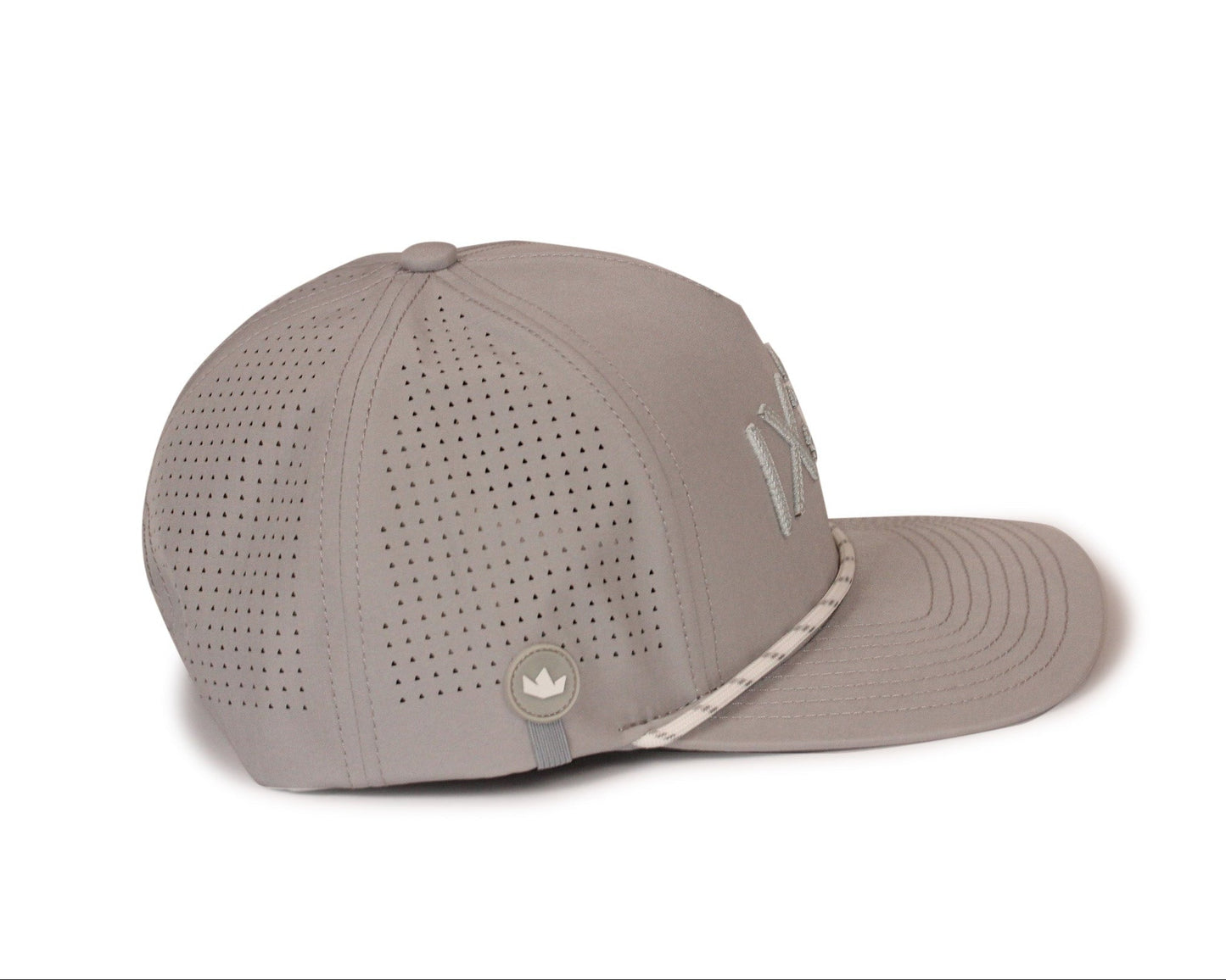 CrownFit Hat - Grey - TriCrown Golf