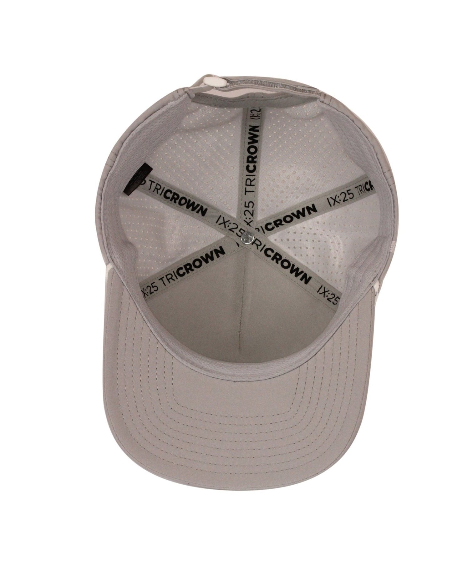 CrownFit Hat - Grey - TriCrown Golf