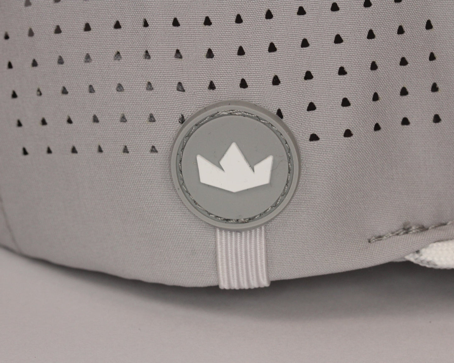 Christian Golf Hat with Crown Rubber Stamp and Elastic Tee Holder