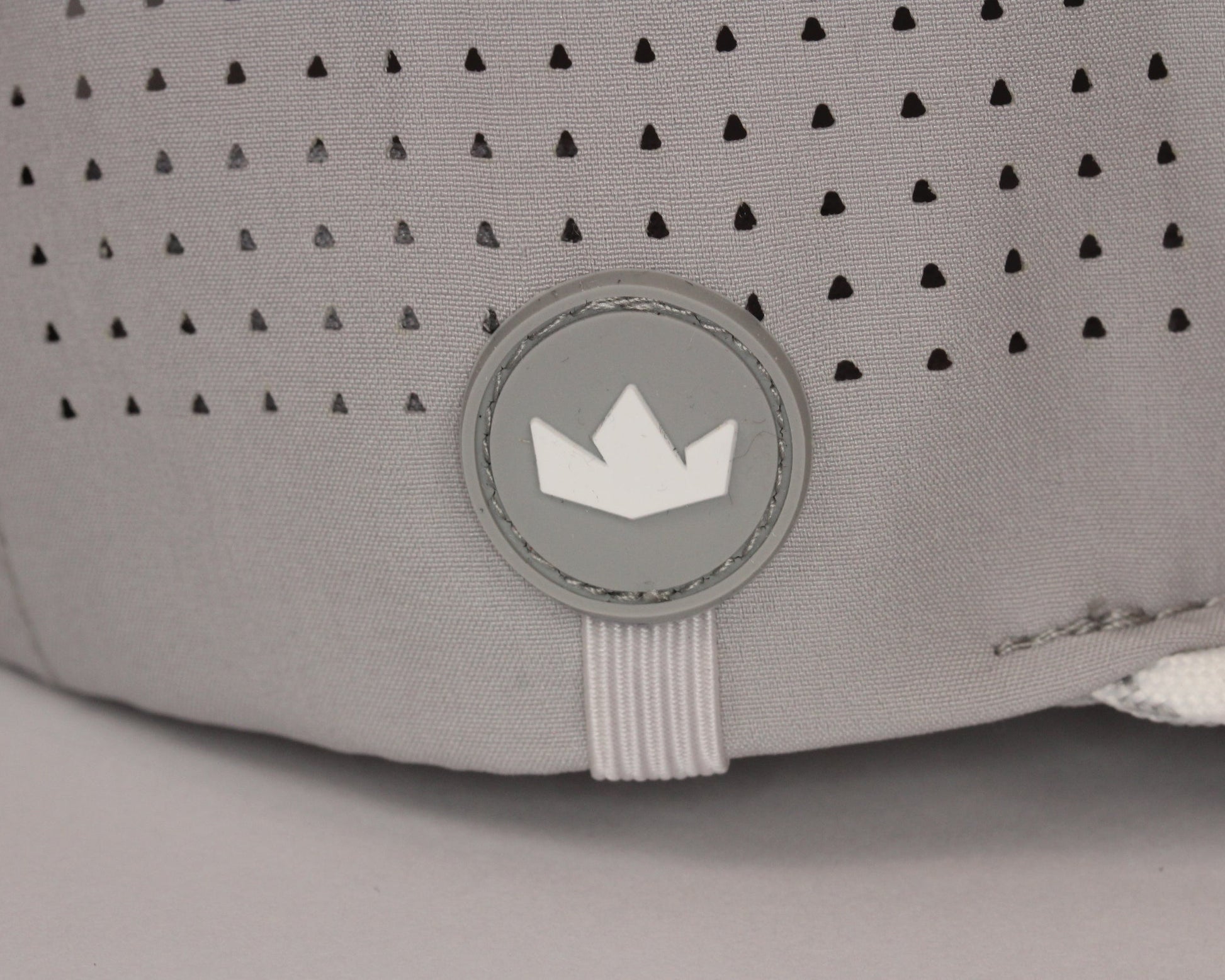 Christian Golf Hat with Crown Rubber Stamp and Elastic Tee Holder