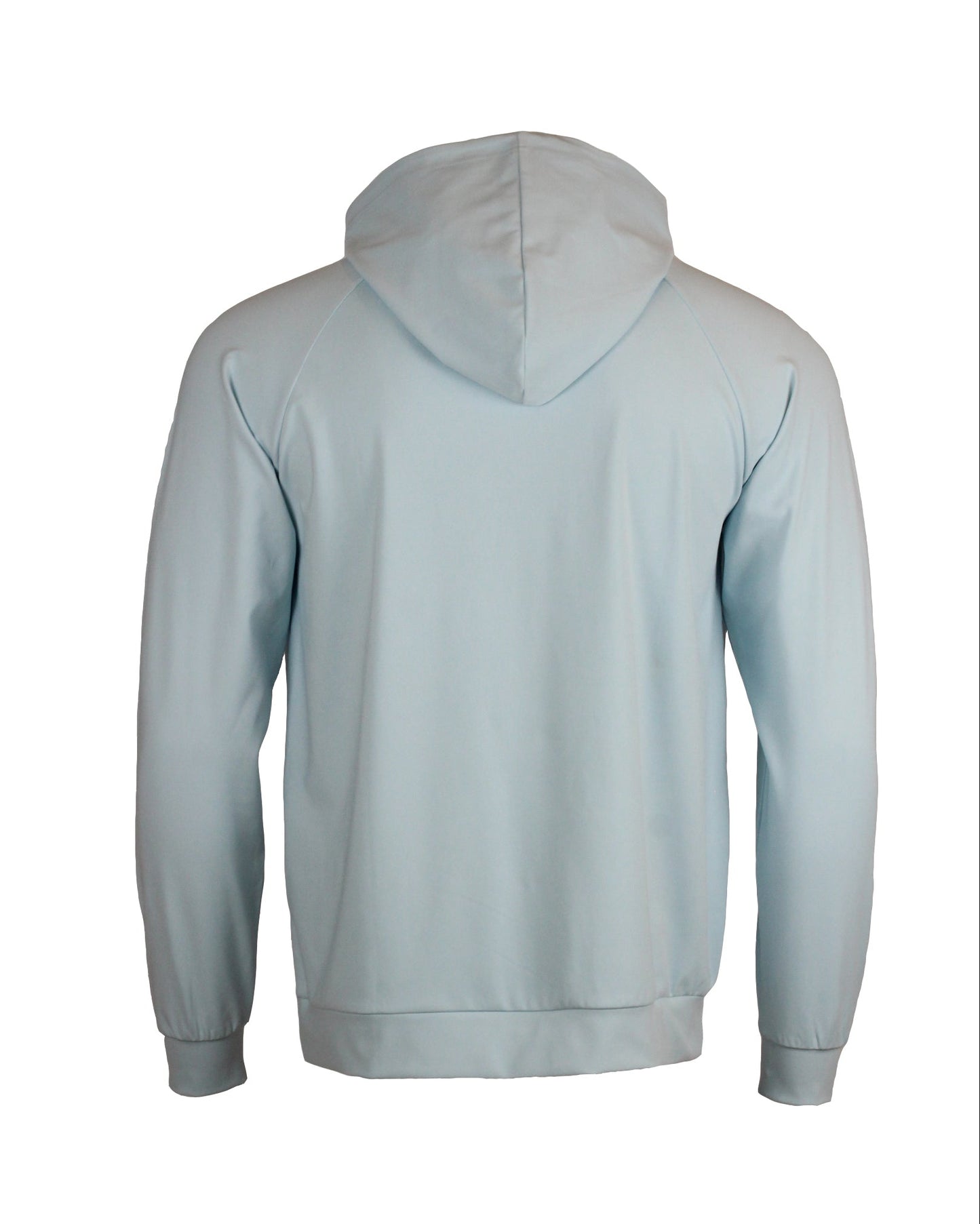 Light Blue Christian Golf Hoodie with Raglan Sleeves