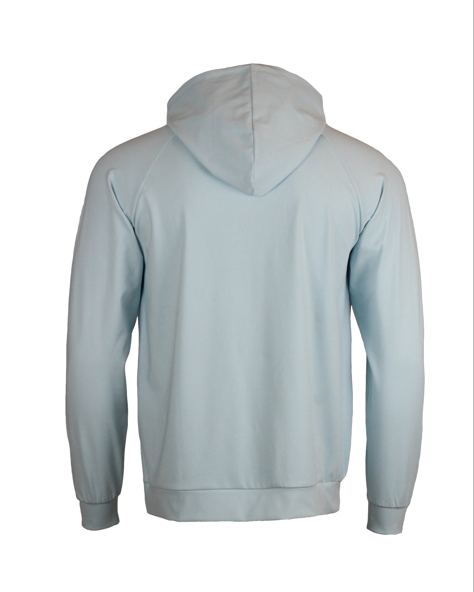 Light Blue Christian Golf Hoodie with Raglan Sleeves