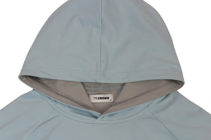 Christian Golf Hoodie with 1 Corinthians 9:25 Seam Tape