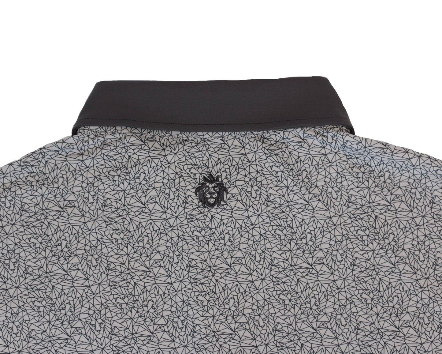 Lionheart Polo - Lion Mosaic - TriCrown Golf