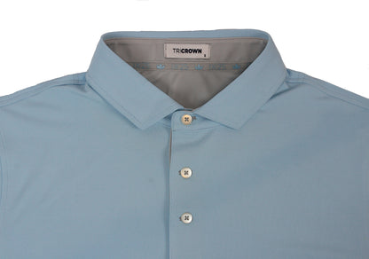 Pique Christian Golf Polo with Mother of Pearl Buttons