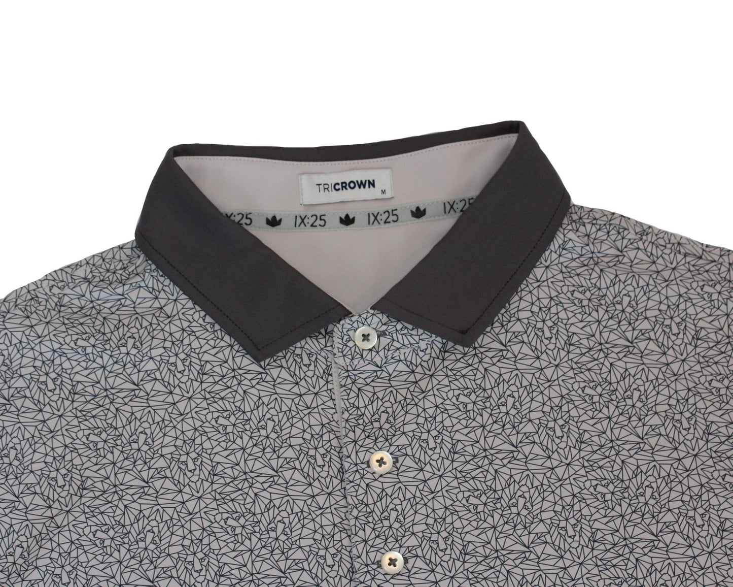 Lionheart Polo - Lion Mosaic - TriCrown Golf