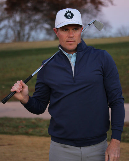 CrownFit Hat - White - TriCrown Golf