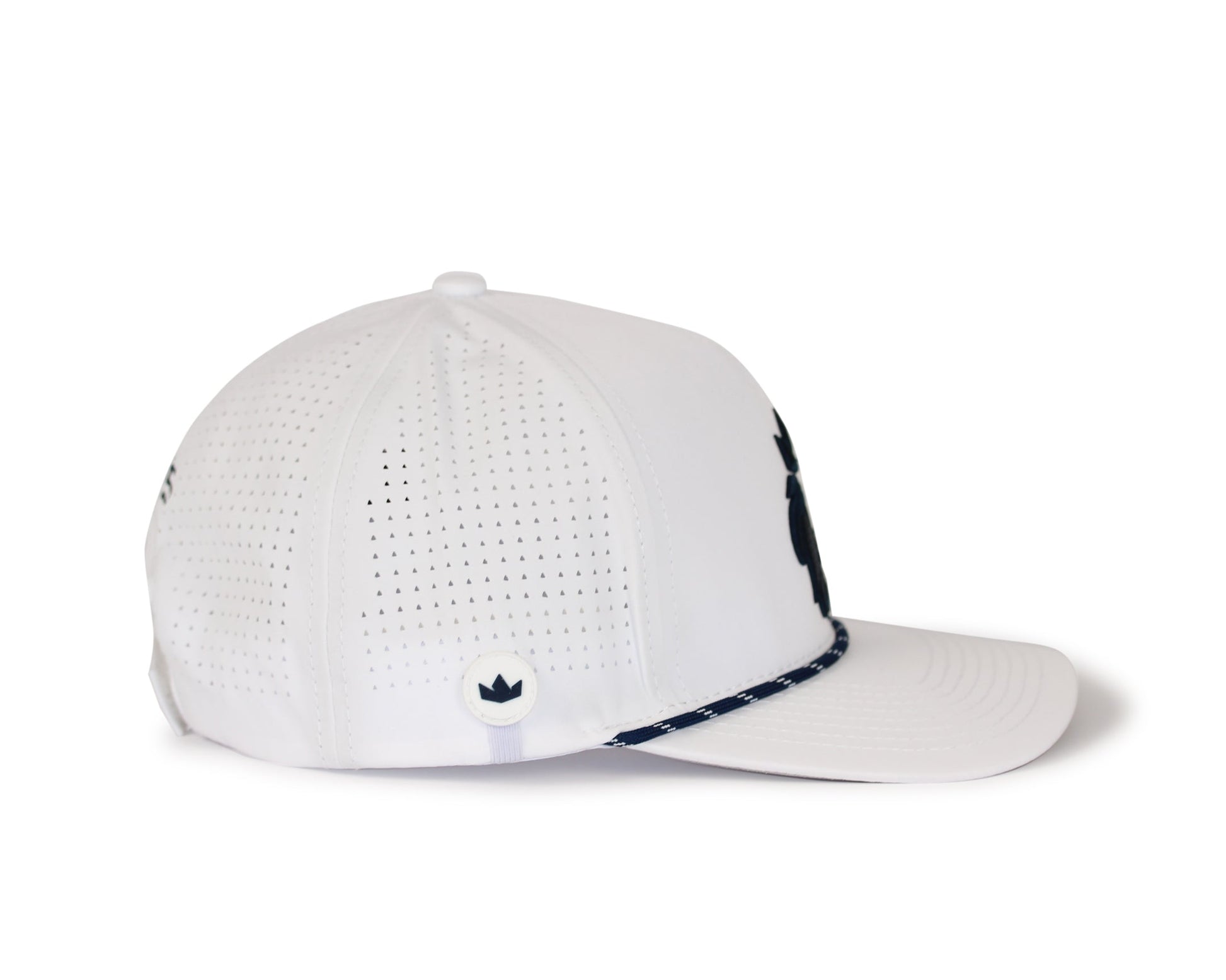 CrownFit Hat - White - TriCrown Golf