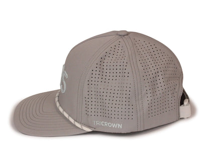 CrownFit Hat - Grey - TriCrown Golf