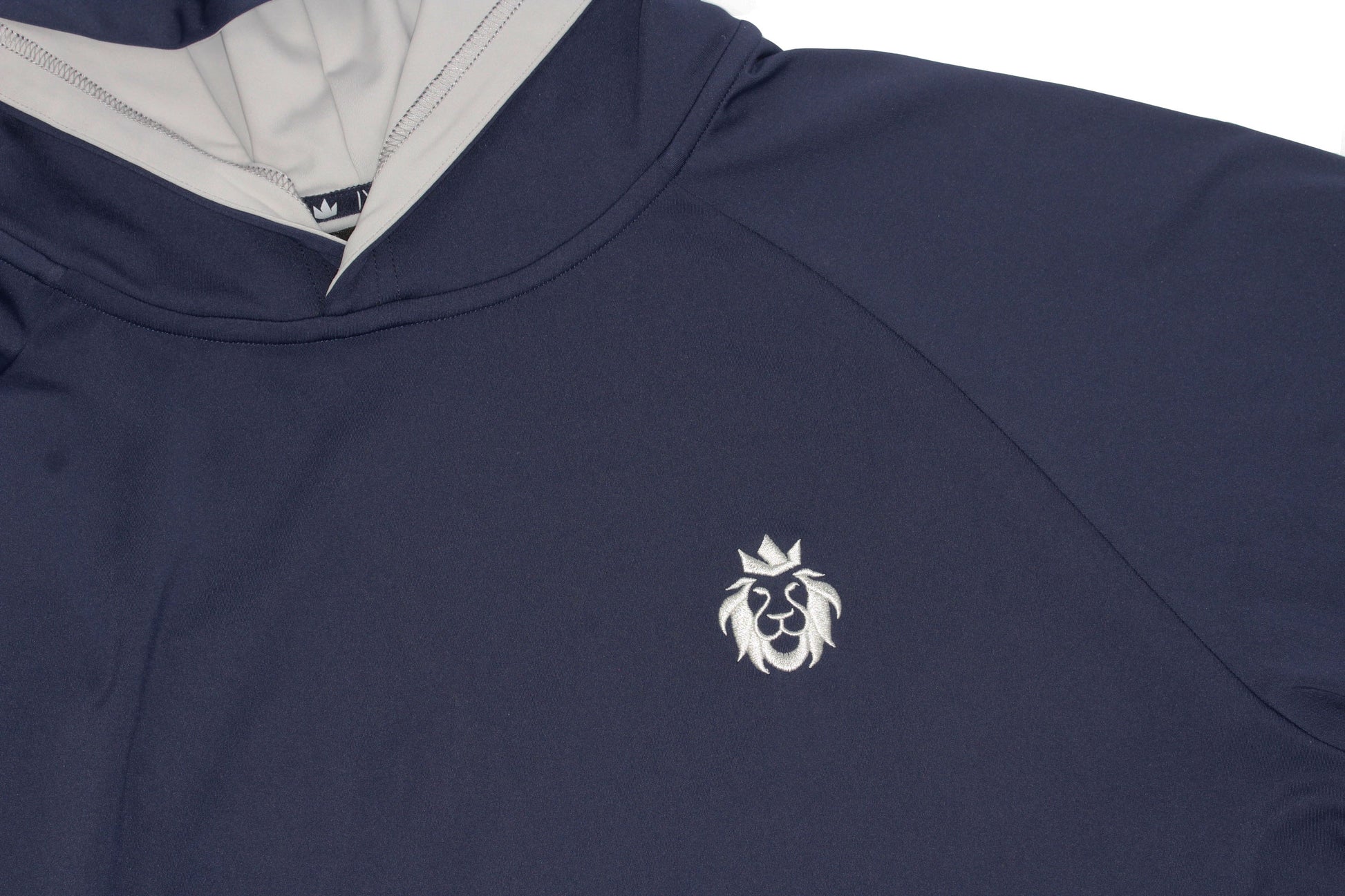 Men’s Christian golf hoodie with Lion of Judah embroidery by TriCrown Golf