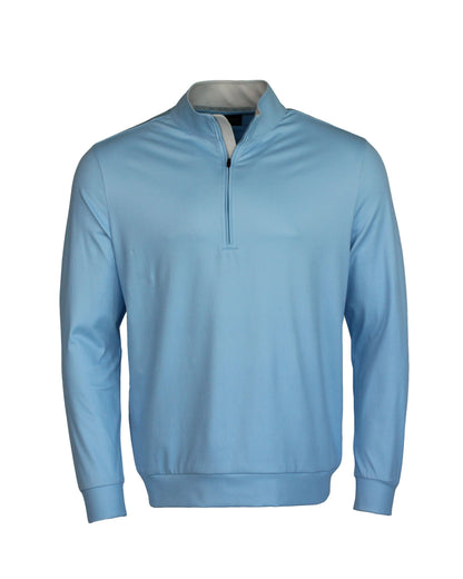 Men’s Christian golf quarter-zip with IX:25 scripture embroidery by TriCrown Golf