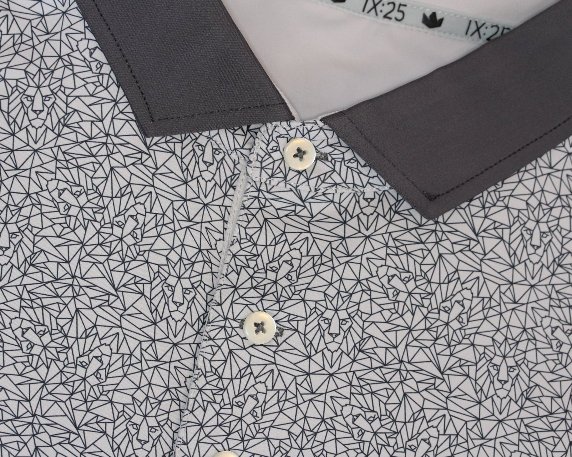 Lionheart Polo - Lion Mosaic - TriCrown Golf