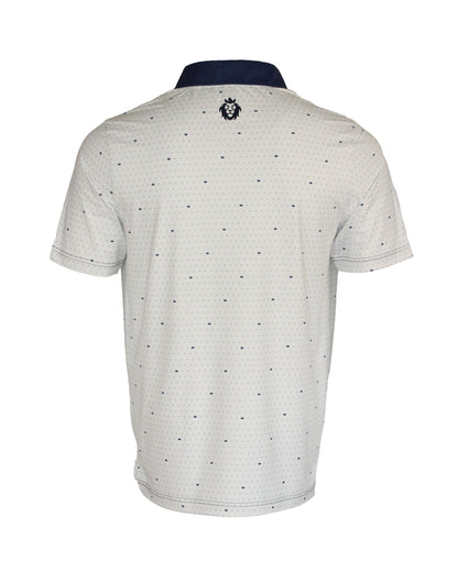 Men’s Christian golf polo with Lion of Judah embroidery by TriCrown Golf