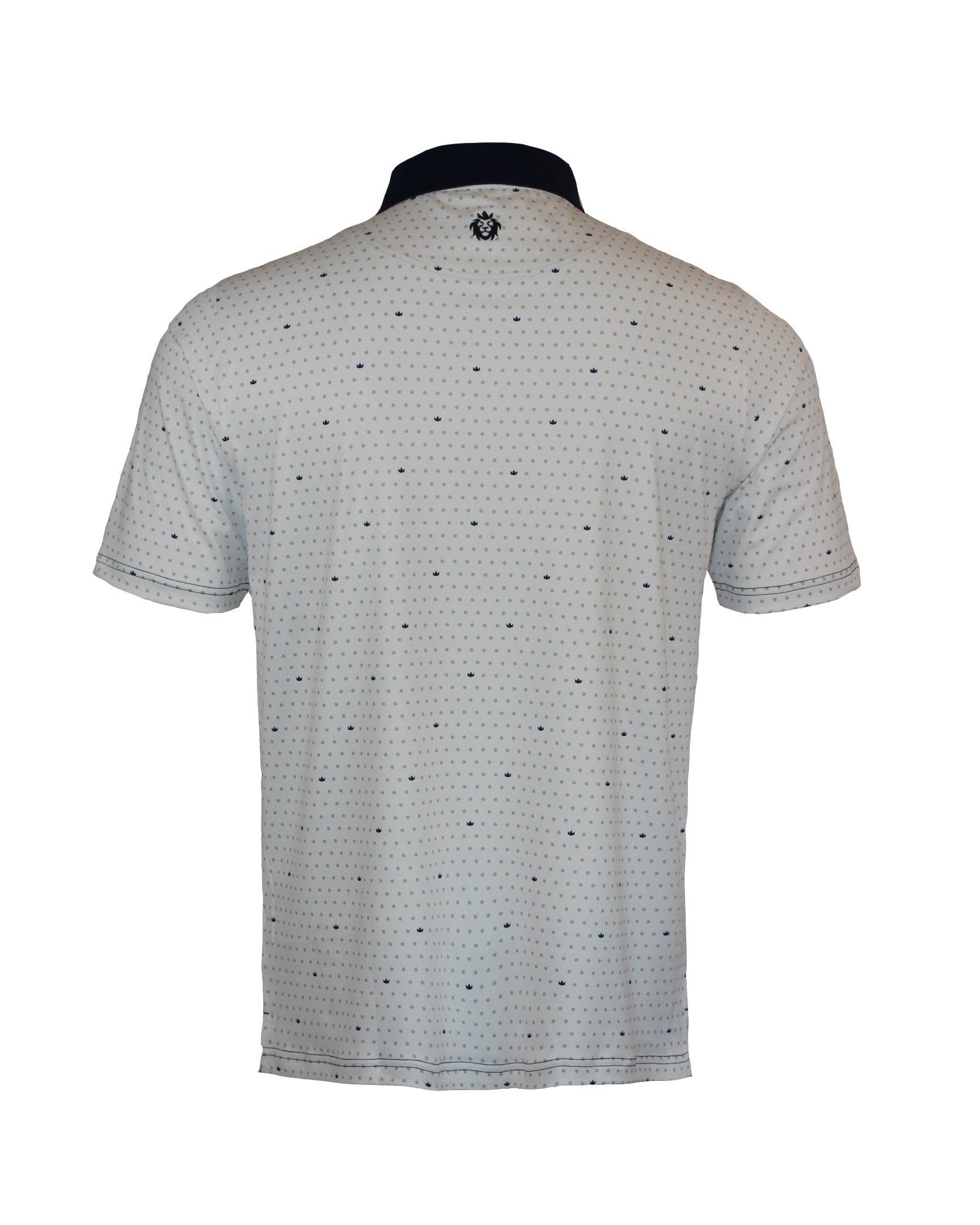Lionheart Polo - Crown and Polka Dot - TriCrown Golf