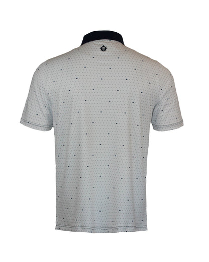 Lionheart Polo - Crown and Polka Dot - TriCrown Golf