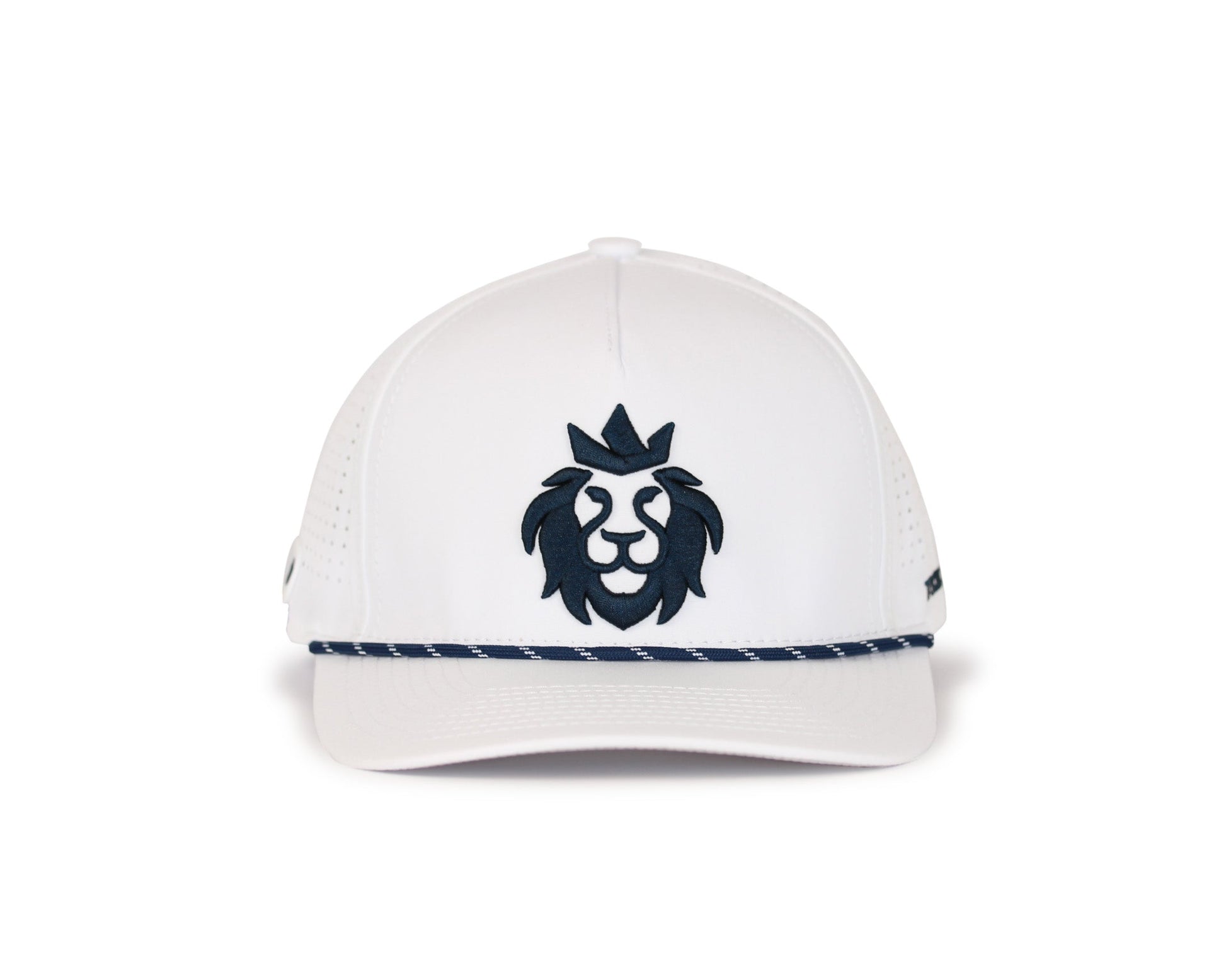 CrownFit Hat - White - TriCrown Golf