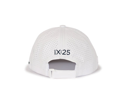 CrownFit Hat - White - TriCrown Golf